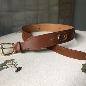 Florida Adams Equistrian Gold Tone Medallion Motif